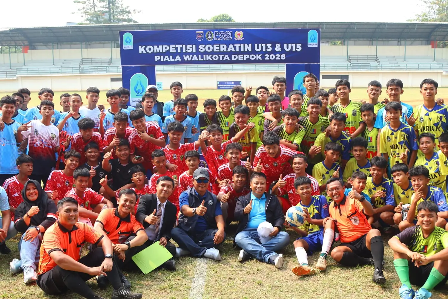 thor99 Buka Piala Soeratin U-13 & U-15, Supian Suri Harap Lahir Bintang Sepak Bola Masa Depan Depok