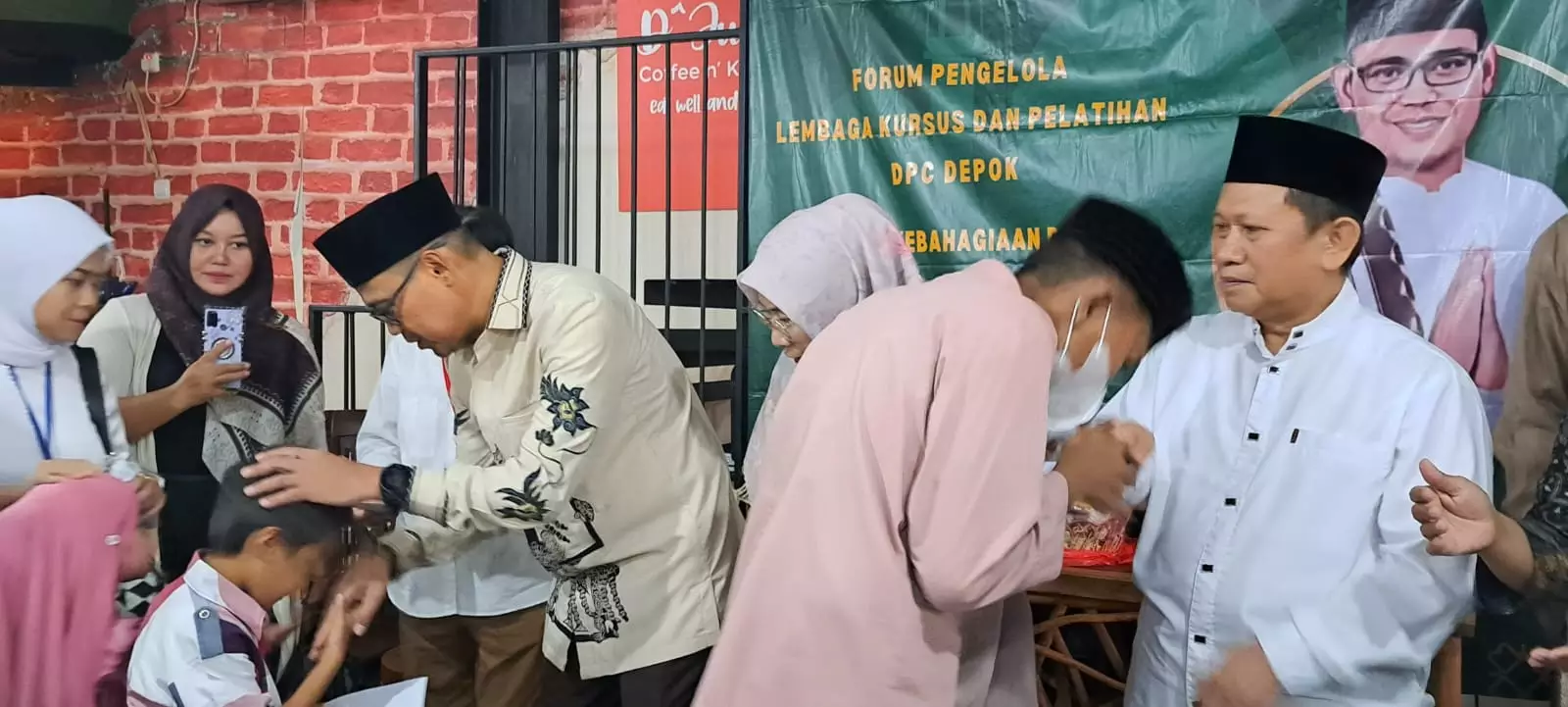 Bang Imam Apresiasi Santunan Yatim Forum PLKP Depok