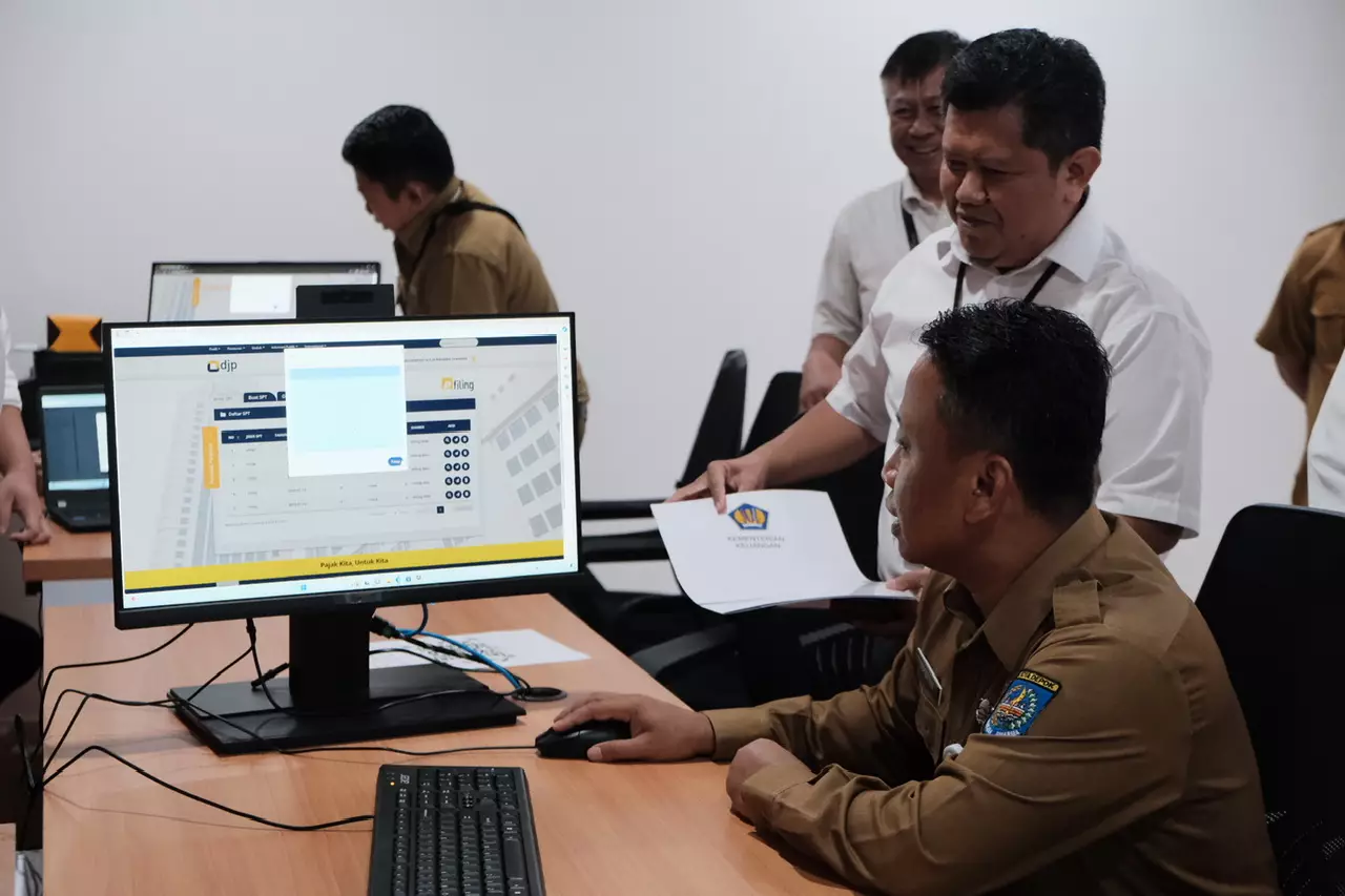 Sekda Depok Laporkan SPT Tahunan di Mal Pelayanan Publik