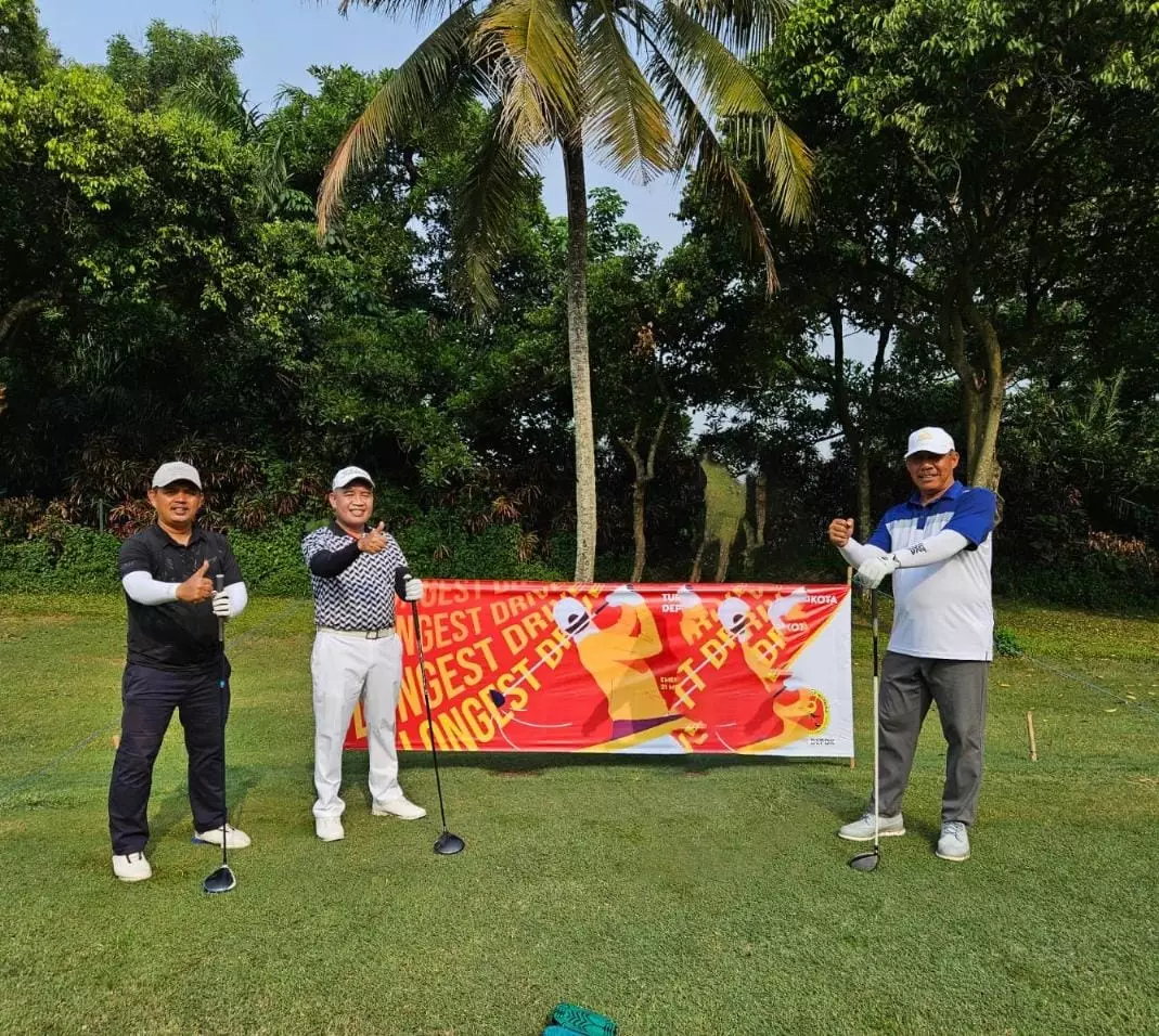 Ratusan Peserta Antusias Ikuti Turnamen Golf Piala Wali Kota Depok 