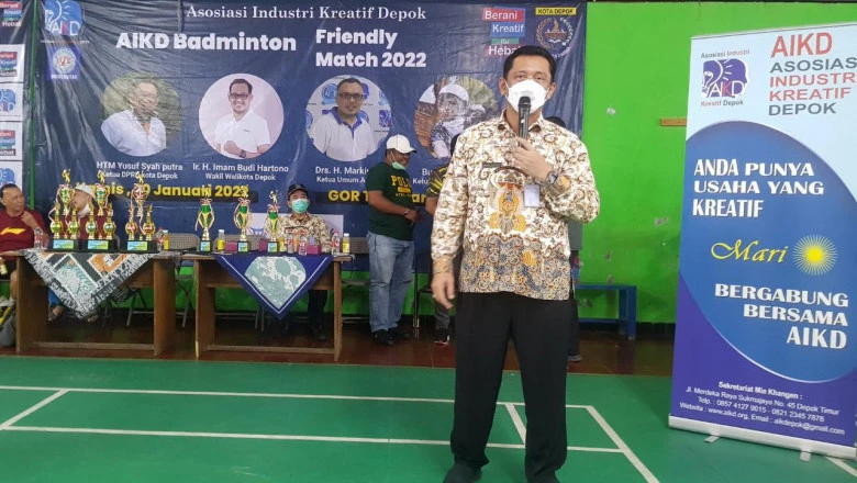 Kadisporyata Buka AIKD Badminton Friendly Match 2022