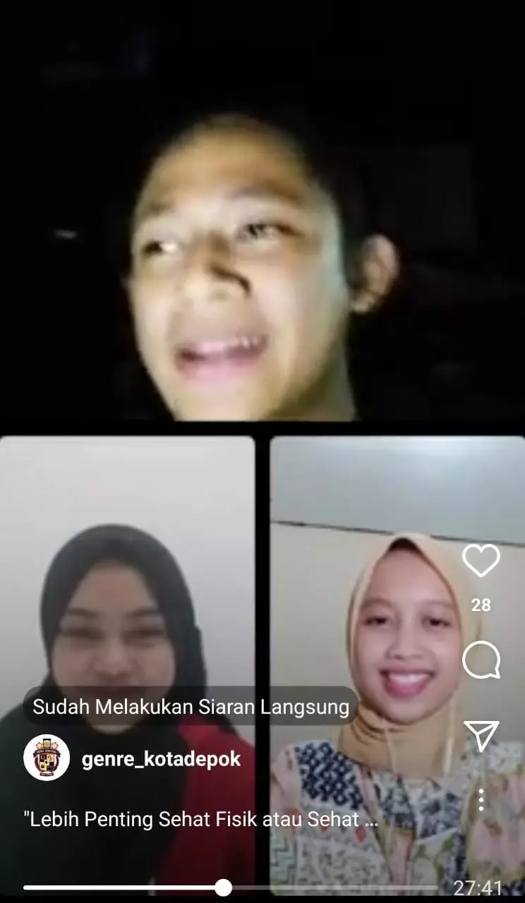 Ngakak Duta GenRe Bahas Pentingnya Kesehatan Fisik dan Mental