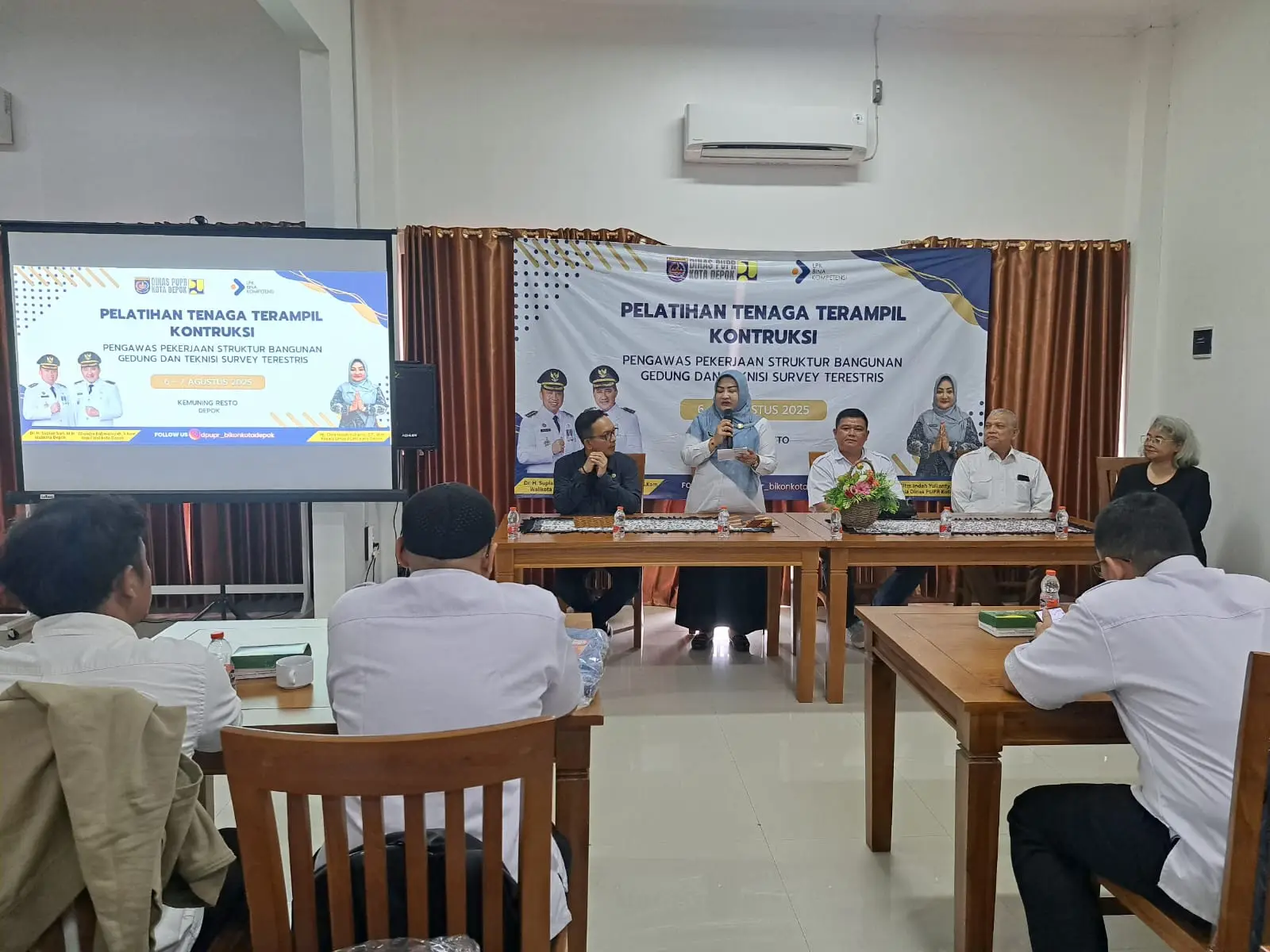 Pelatihan Tenaga Terampil Konstruksi, DPUPR Depok Siapkan SDM Kompeten