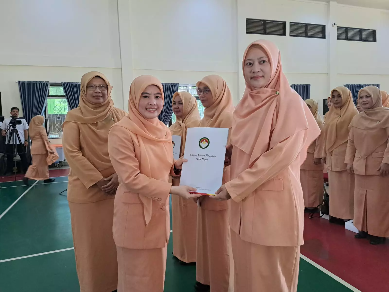 Puluhan DWP Perangkat Daerah Kecamatan dan Kelurahan Dikukuhkan
