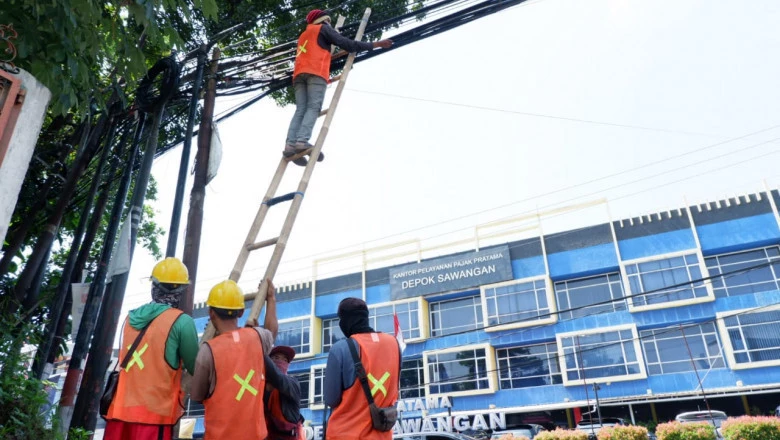 Pemkot Depok Ajak Provider Telekomunikasi Tata Kabel Udara