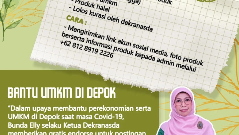 Manfaatkan Medsos Pribadi, Bunda Elly Bantu Promosikan Produk Depok