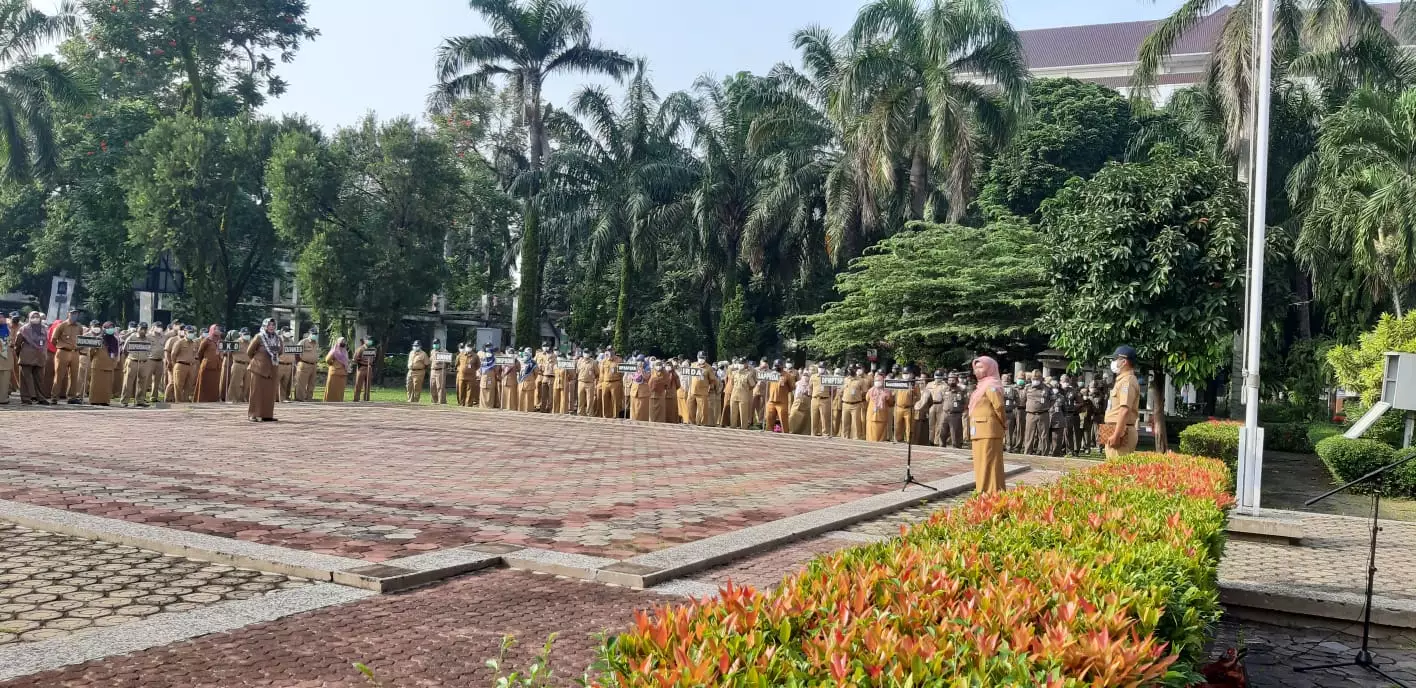 Pimpin Apel Pagi, Nina Suzana Minta ASN Depok Bantu Eduksi Warga Soal BLT BBM