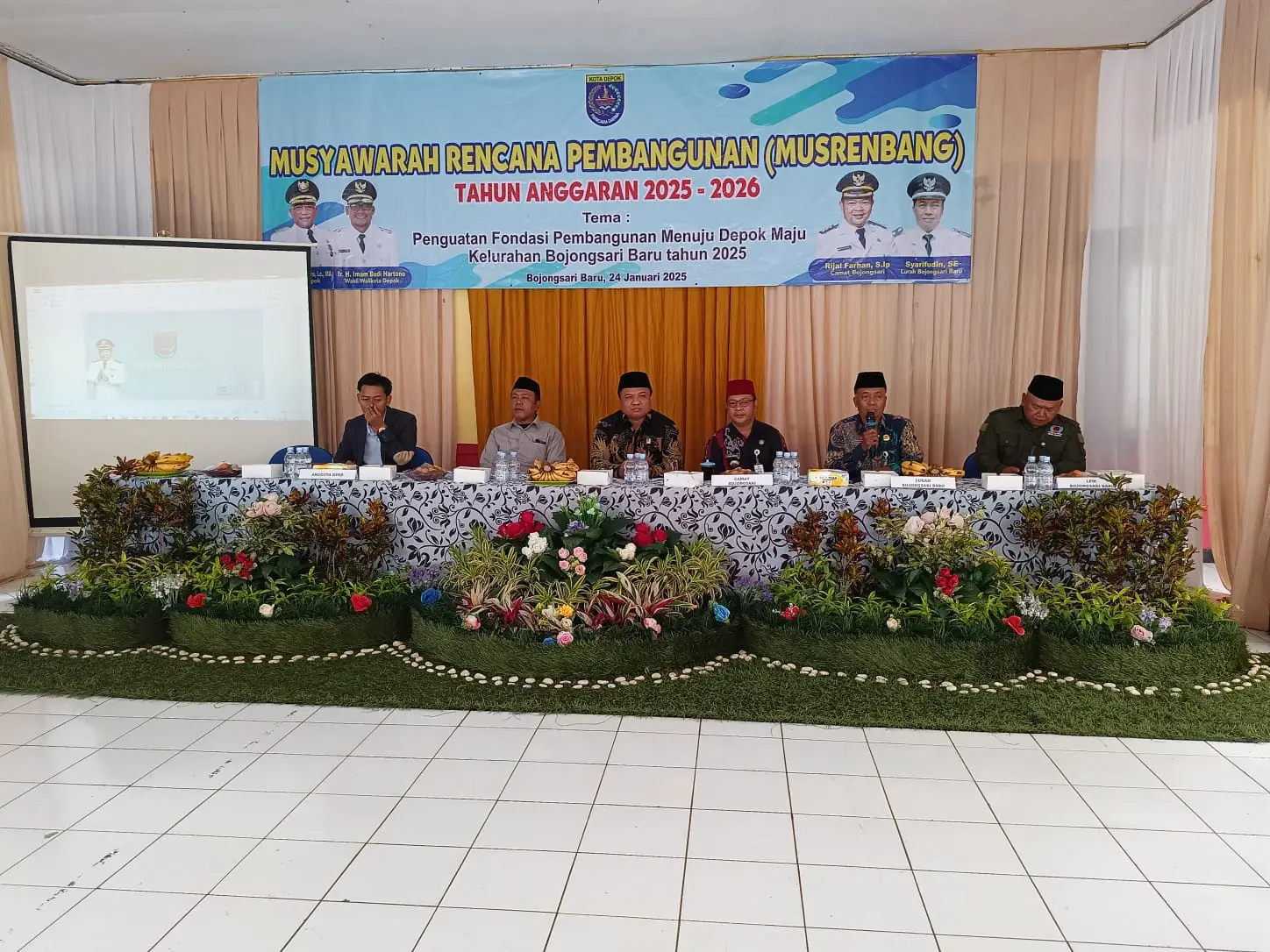Ini Sejumlah Usulan yang Disepakati Saat Musrenbang Bojongsari Baru