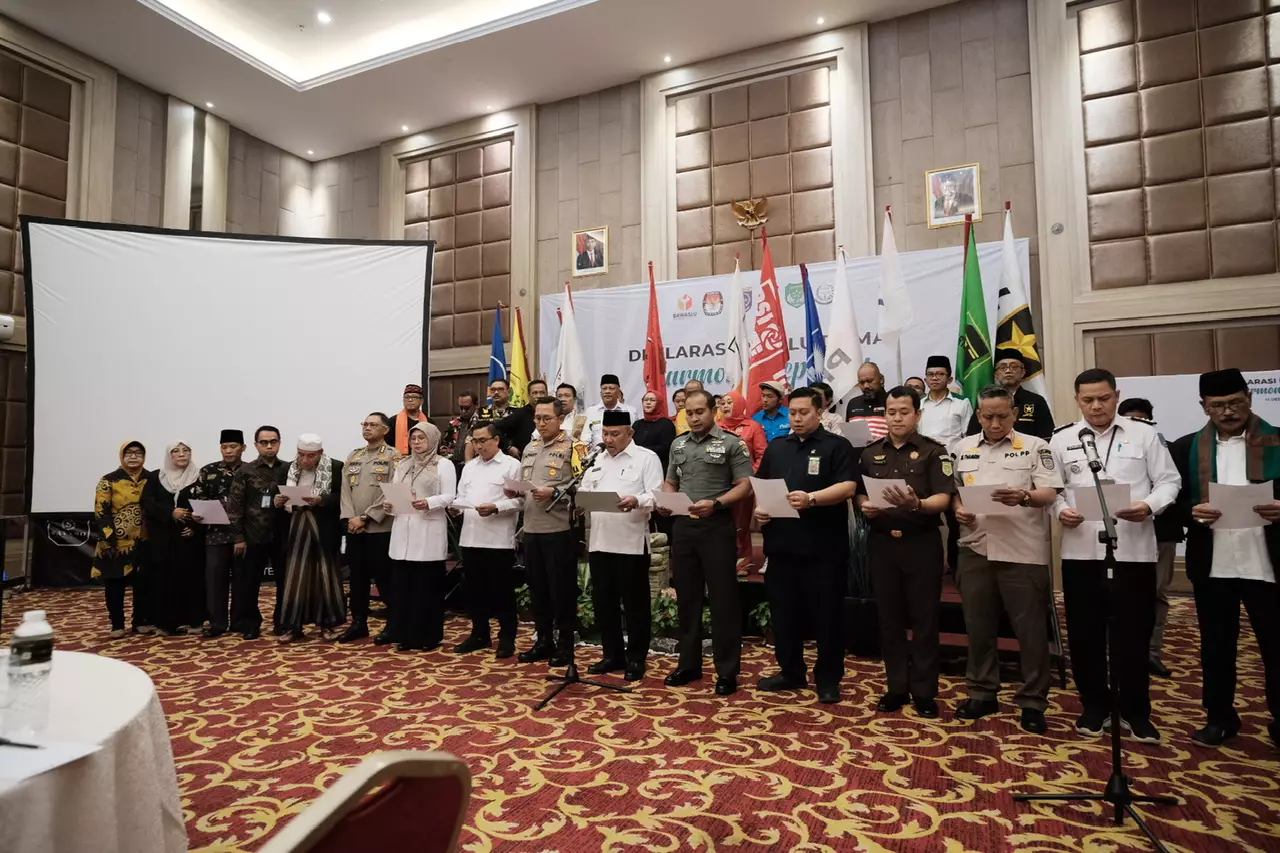 Bakesbangpol Depok Gelar Deklarasi Pemilu Damai 2024