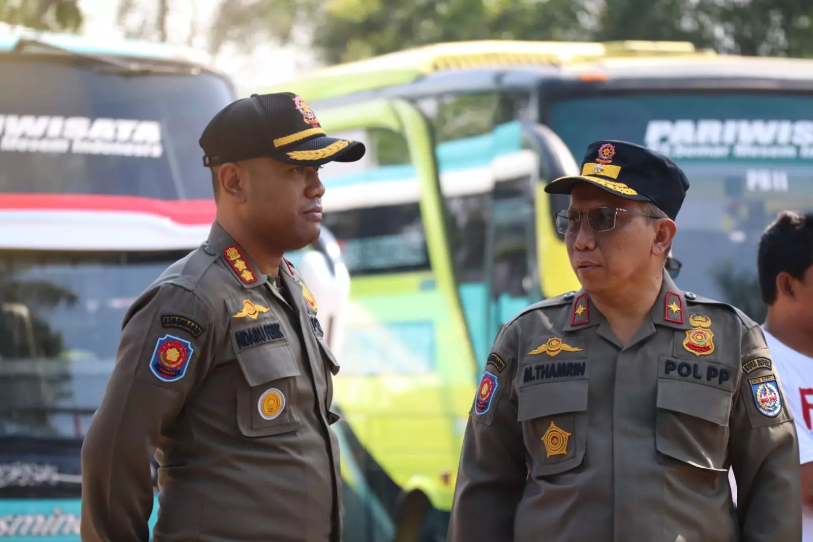 Puluhan Personel Satpol PP Depok Disiagakan Amankan Pawai Festival Kebangsaan Besok