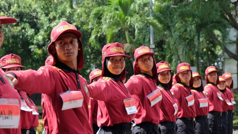 28 Calon Paskibraka Kota Depok Mulai Jalani Latihan