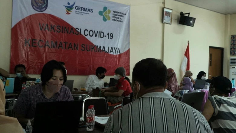 Hari Ketiga, Gebyar Vaksinasi Dosis Kedua di Sukmajaya Capai 1.476 Orang