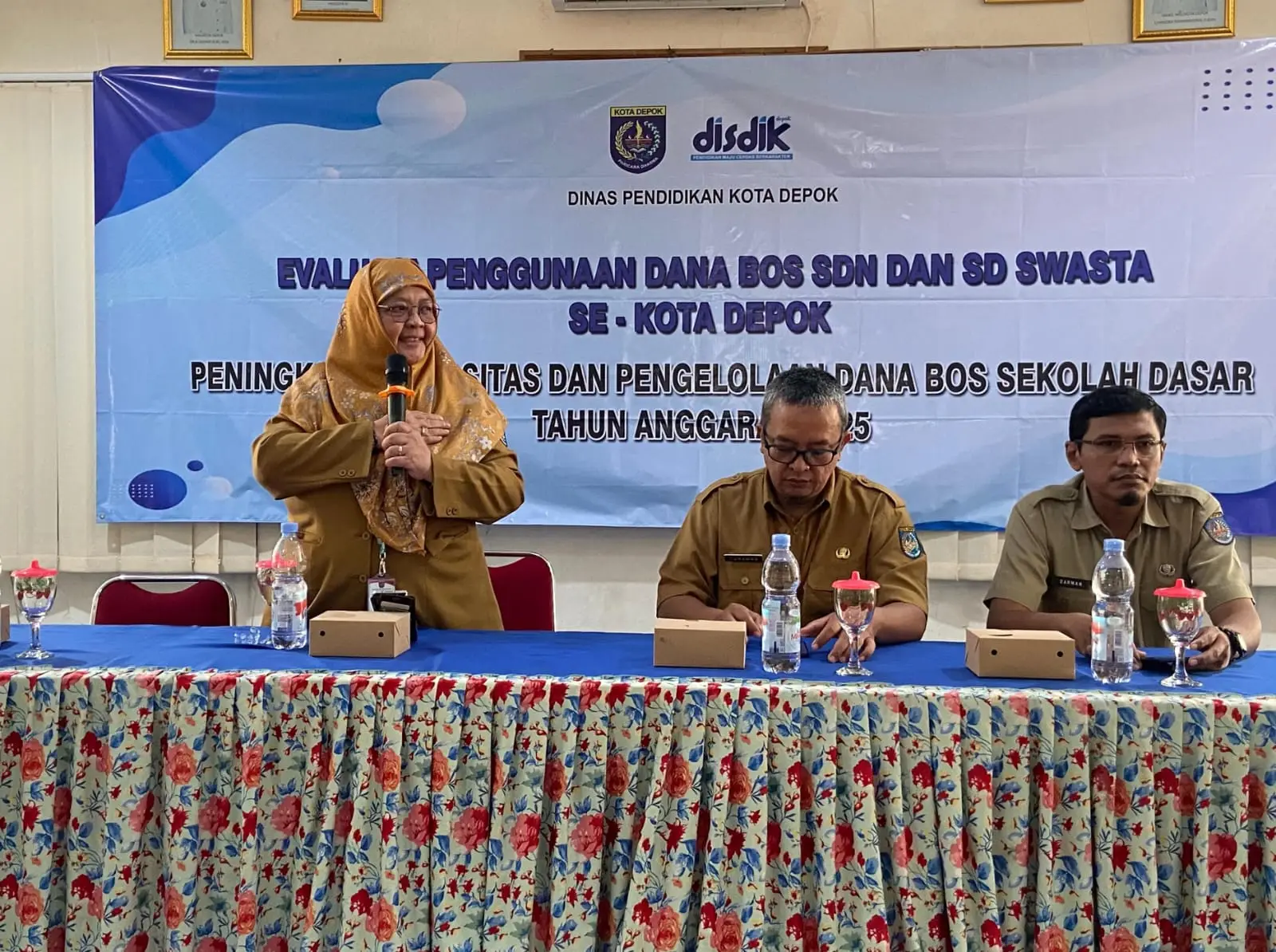 Wujud Transparansi, Disdik Depok Evaluasi Laporan Pertanggungjawaban Dana BOSP 2025