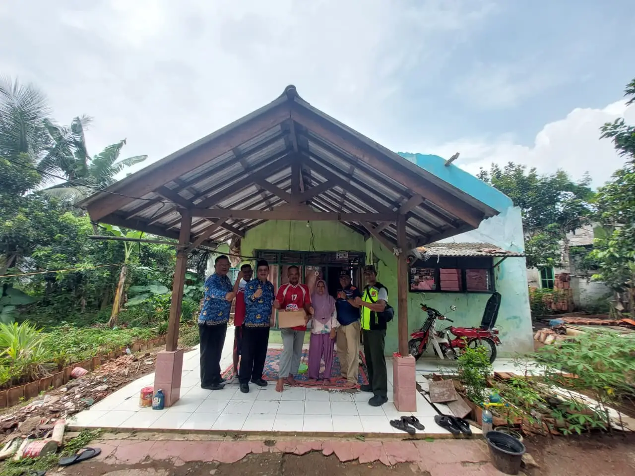Rumah Rusak RW 12 Cimpaeun di Asesmen PMI, Segera Dapat Bantuan Bahan Bangunan