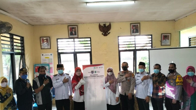 Puskesmas Mampang dan Stakeholder Wilayah Komitmen Tegakkan Aturan KTR