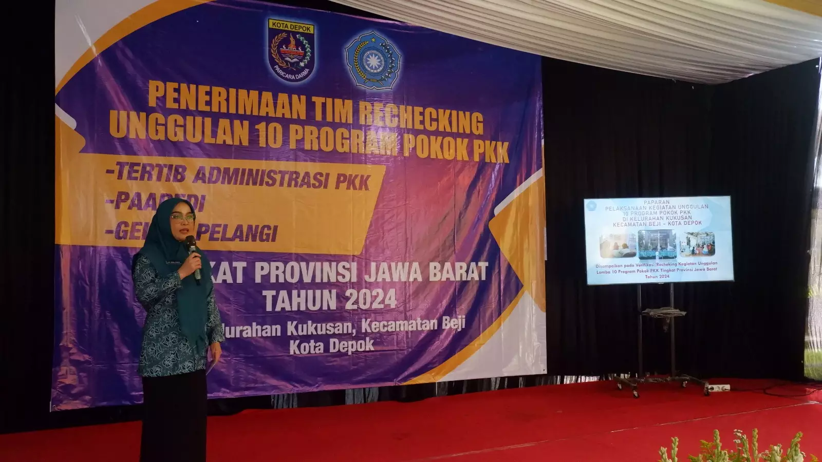 TP-PKK Kukusan Optimistis Juarai Lomba PKK Tingkat Jabar
