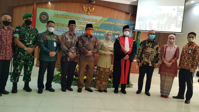 Iman Jabat Wakil Ketua PN Cibinong, Ini Kesan dan Harapan Sekda Depok  