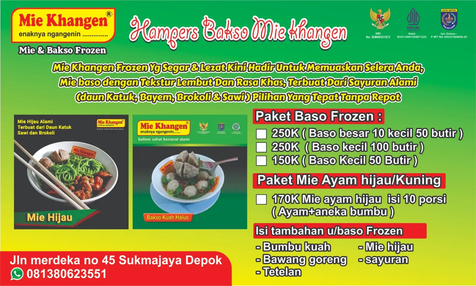 Rayakan Lebaran dengan Sajian Khas dan Berbeda, Mie Khangen Bisa Jadi Pilihan