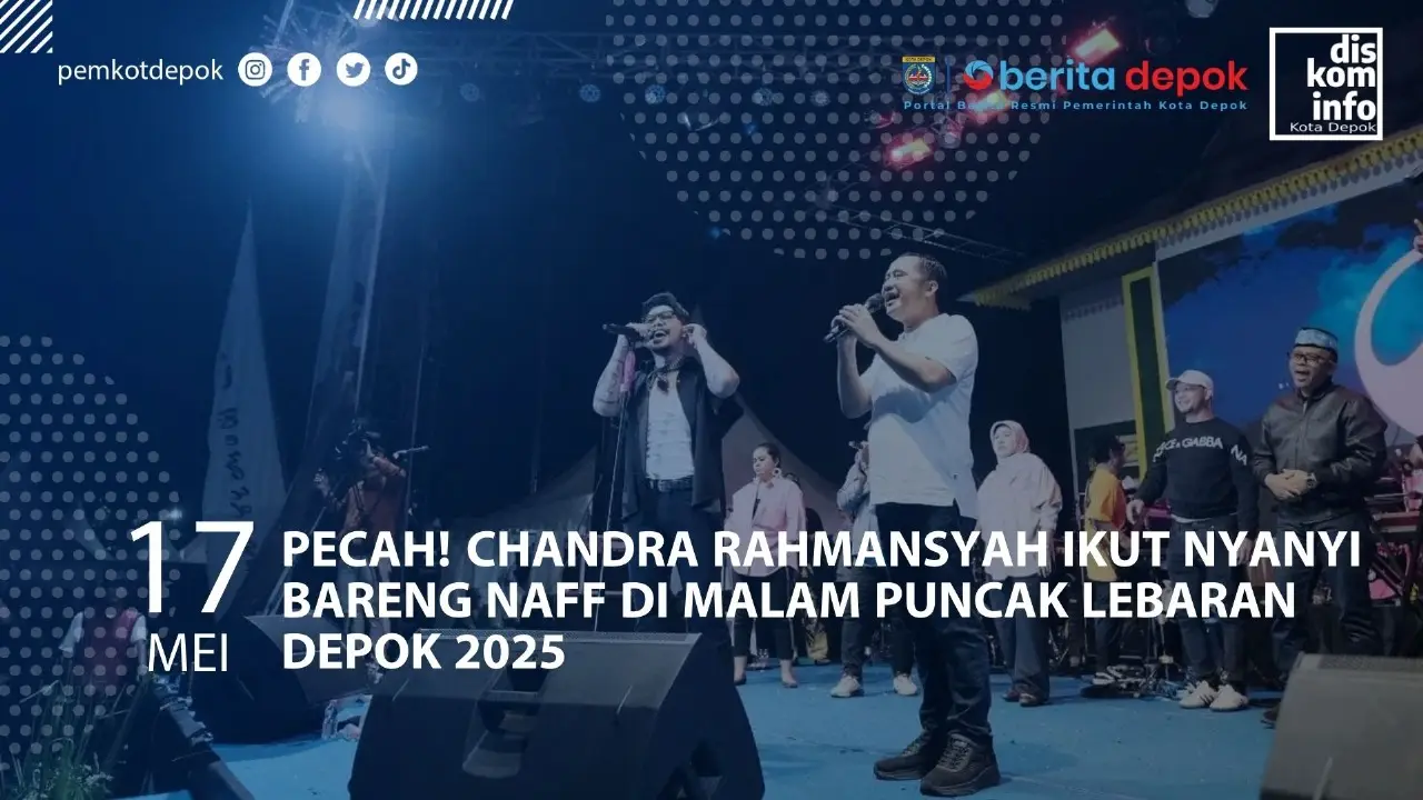 WAKIL WALI KOTA DEPOK NYANYI BARENG NAFF DI LEBARAN DEPOK 2025