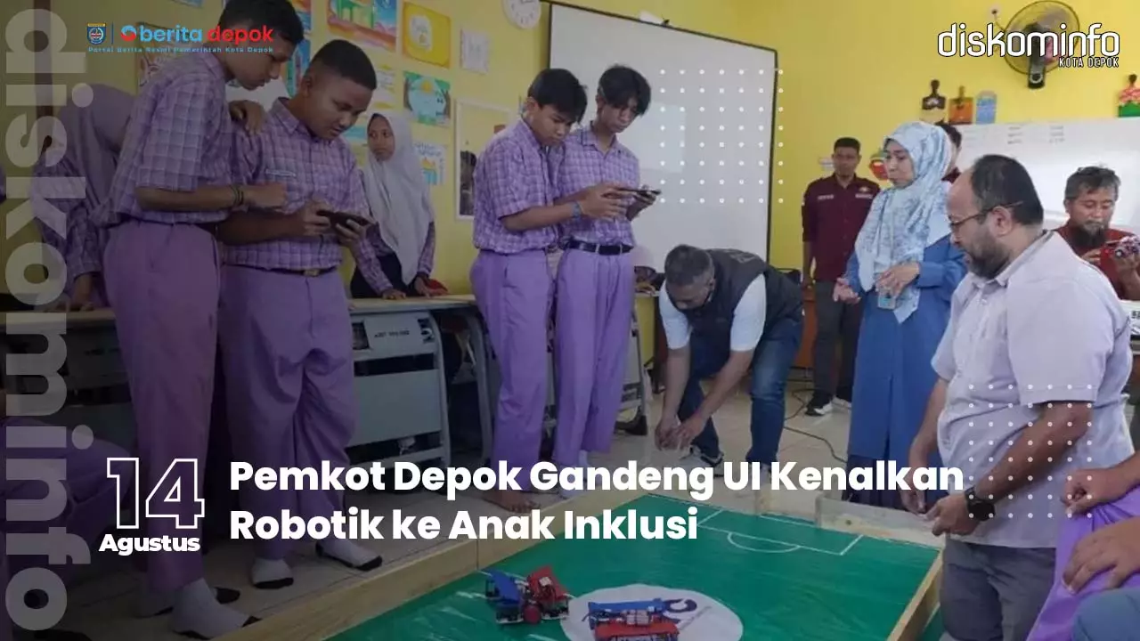 Video Berita: Pemkot Depok Gandeng UI Kenalkan Robotik ke Anak Inklusi