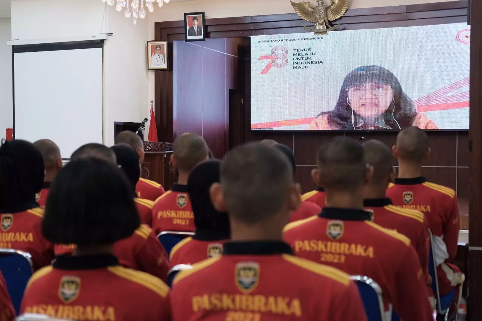 Capaska Kota Depok Ikuti Pembekalan Wawasan Nusantara dan Ideologi Pancasila
