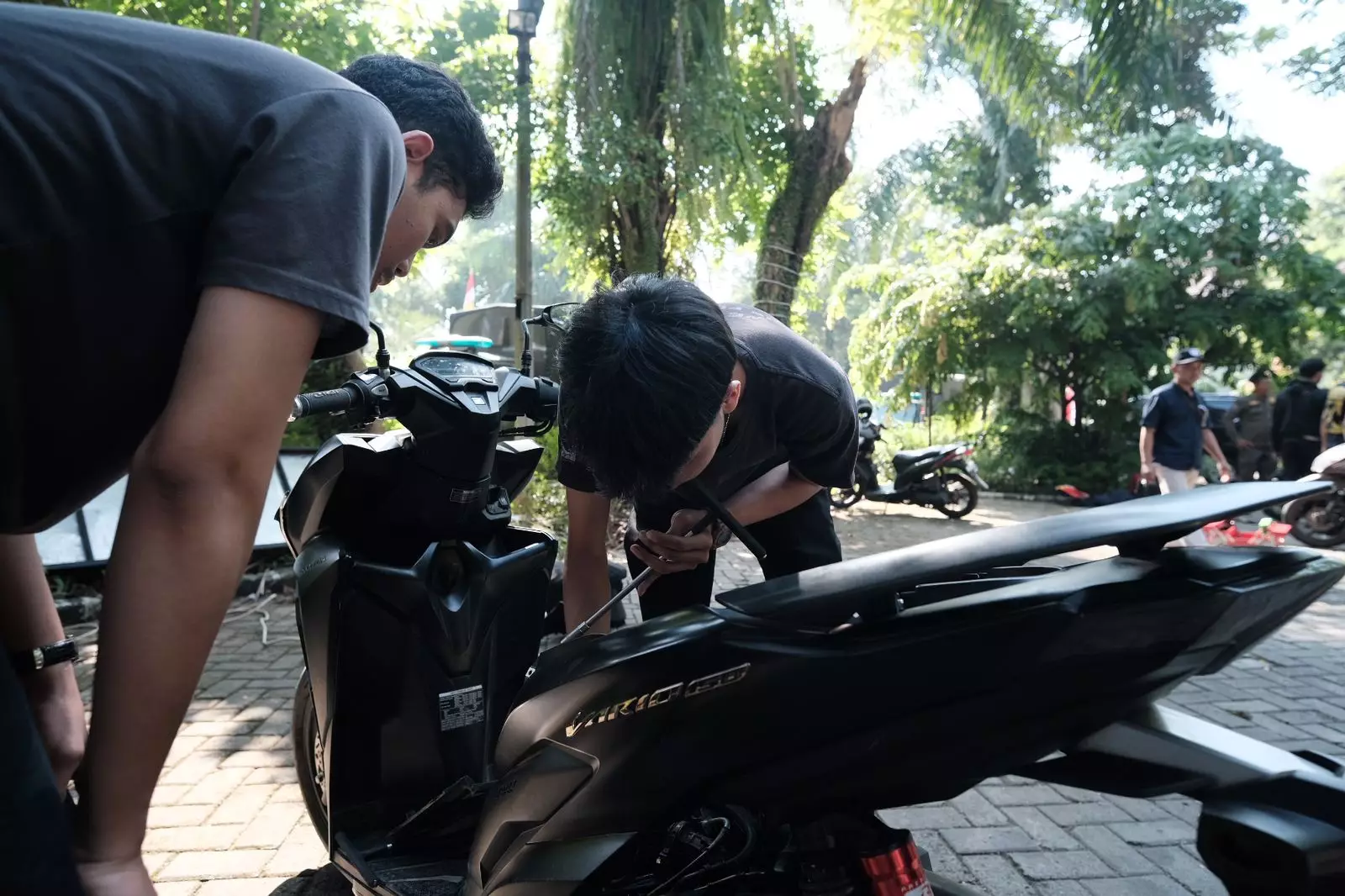 Manfaatkan Layanan Servis Motor Gratis, Pegawai Pemkot Depok: Hasilnya Sangat Memuaskan