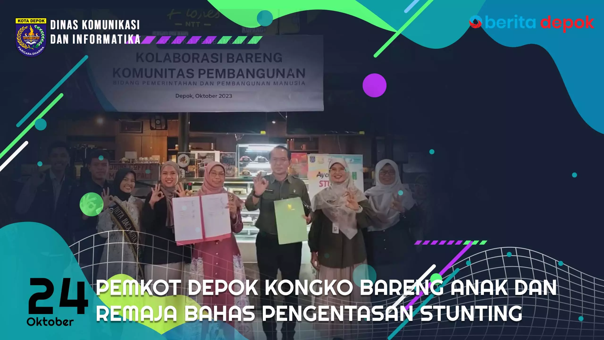 Video: Pemkot Depok Kongko Bareng Anak dan Remaja Bahas Pengentasan Stunting