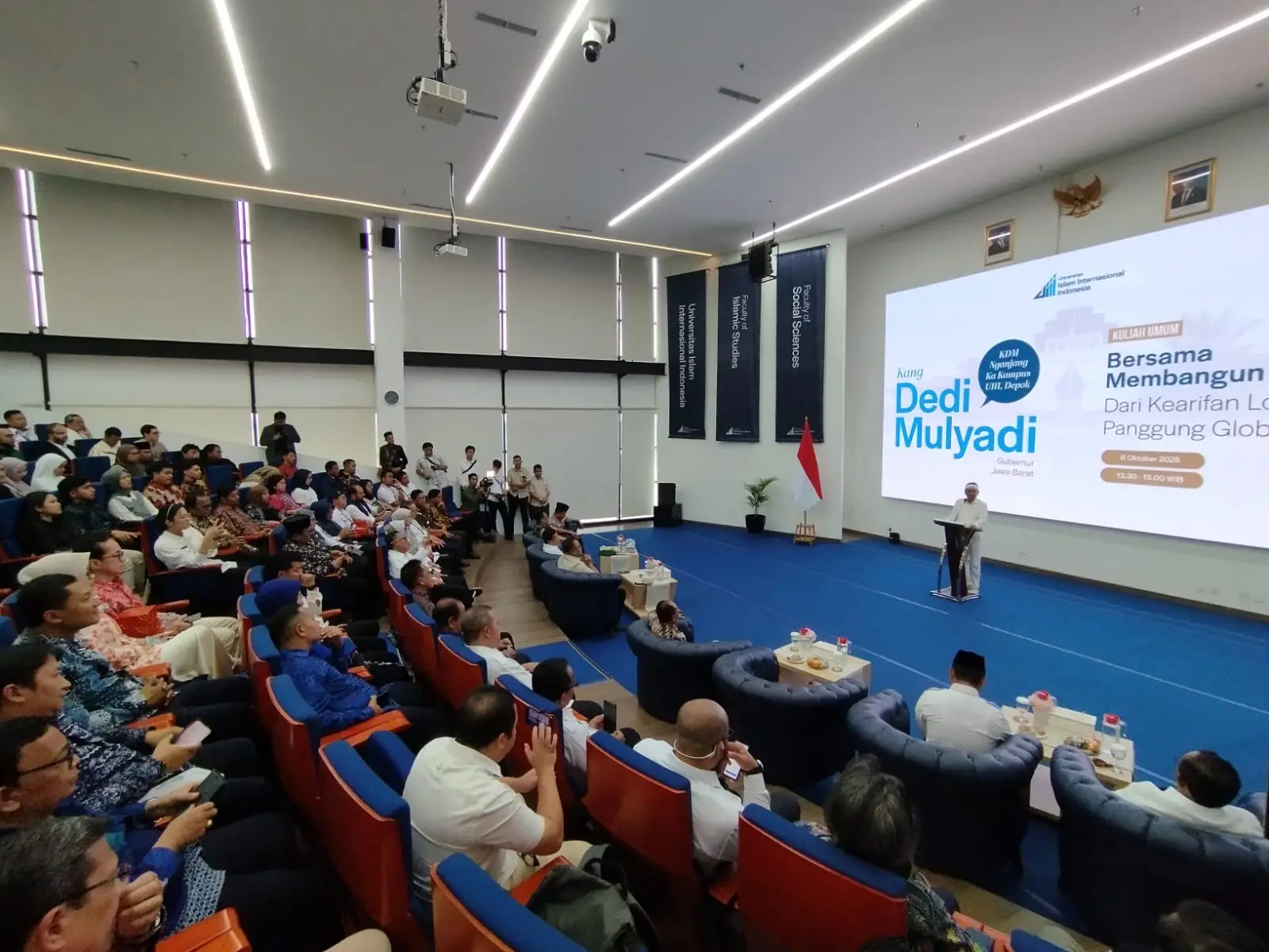 Nganjang Ka Kampus UIII Depok, KDM Beri Kuliah Umum