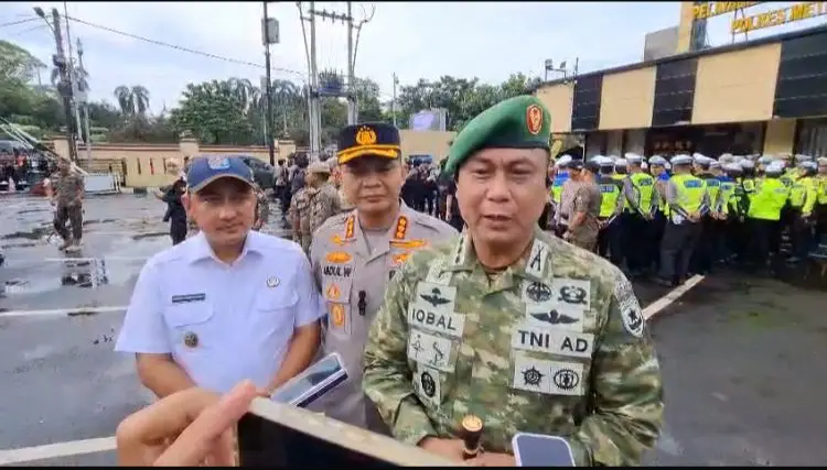 Negara Hadir, Dandim Depok Pastikan Warga Rayakan Tahun Baru Aman