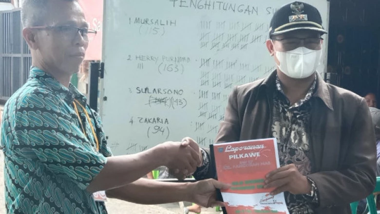 Herry Purnomo Kembali Menjabat Ketua RW 07 Panmas Lewat Pemilihan Door to Door 