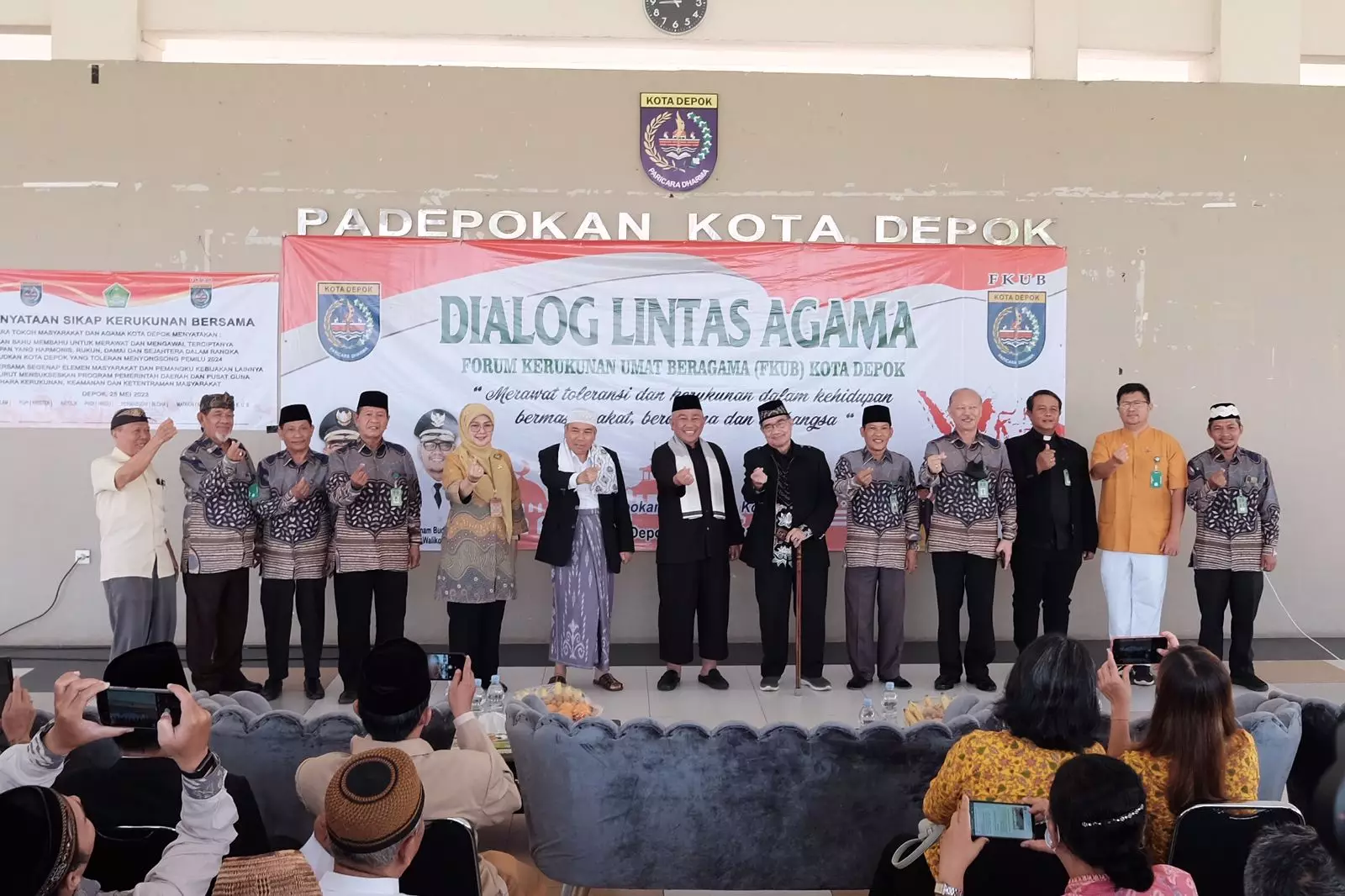 Gelar Dialog Lintas Agama, FKUB Depok Bahas Sejumlah Isu