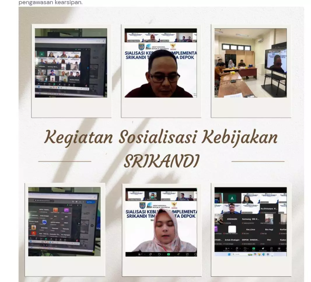 Diskarpus Depok Perkenalkan Aplikasi SRIKANDI, Tingkatkan Tata Kelola Pemerintahan Berbasis Elektronik