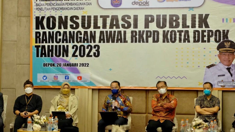 Pemkot Depok Gelar Konsultasi Publik Rancangan Awal RKPD 2023