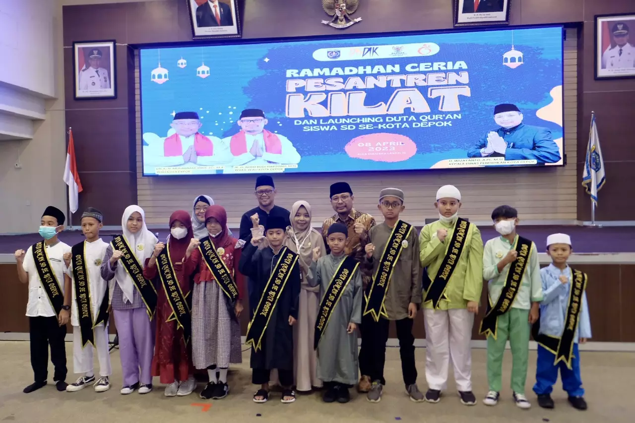 Wakil Wali Kota Launching Duta Qur'an Tingkat SD se-Kota Depok