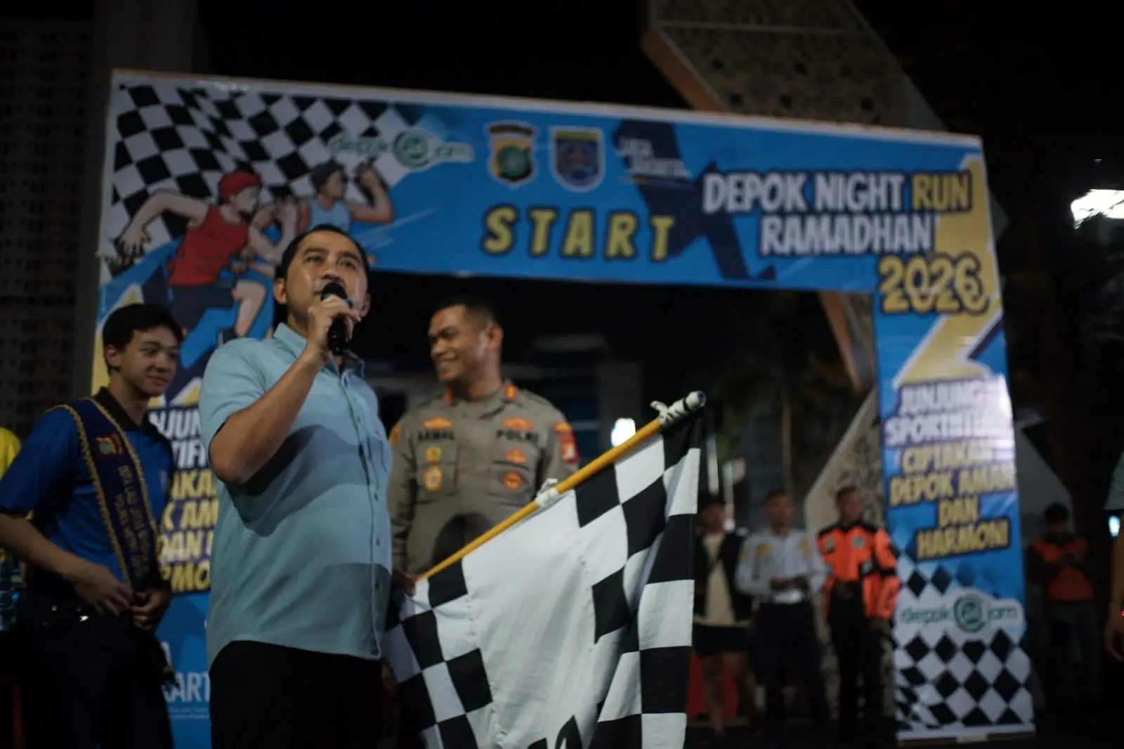 Night Run Ramadan 2026, Wawalkot Depok Sebut Bagian dari Gerakan Gaya Hidup Sehat