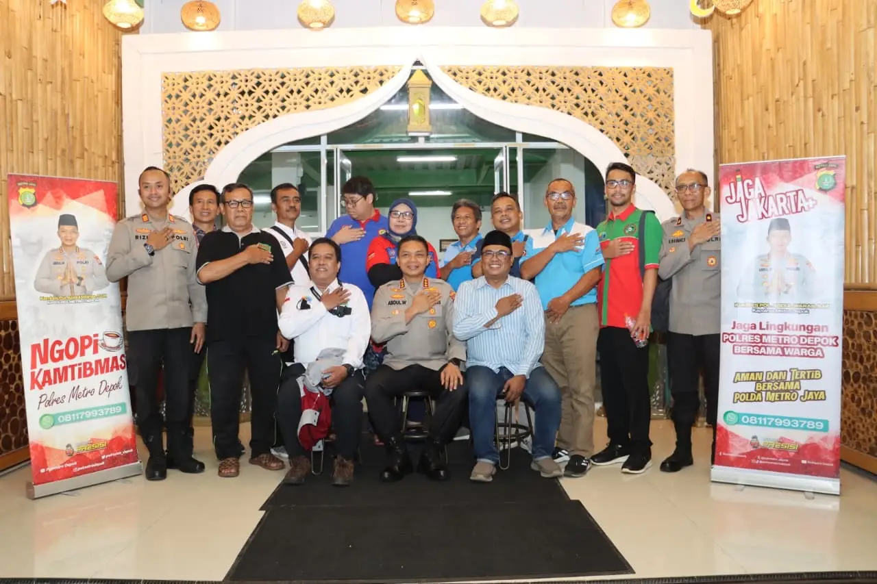 Kapolres Metro Depok Perkuat Sinergi dengan Buruh, Jelang May Day Tetap Kondusif