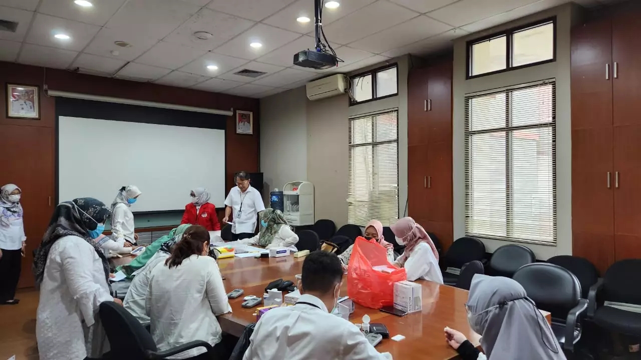 36 Pegawai Bappeda Depok Jalani Pemeriksaan Kesehatan