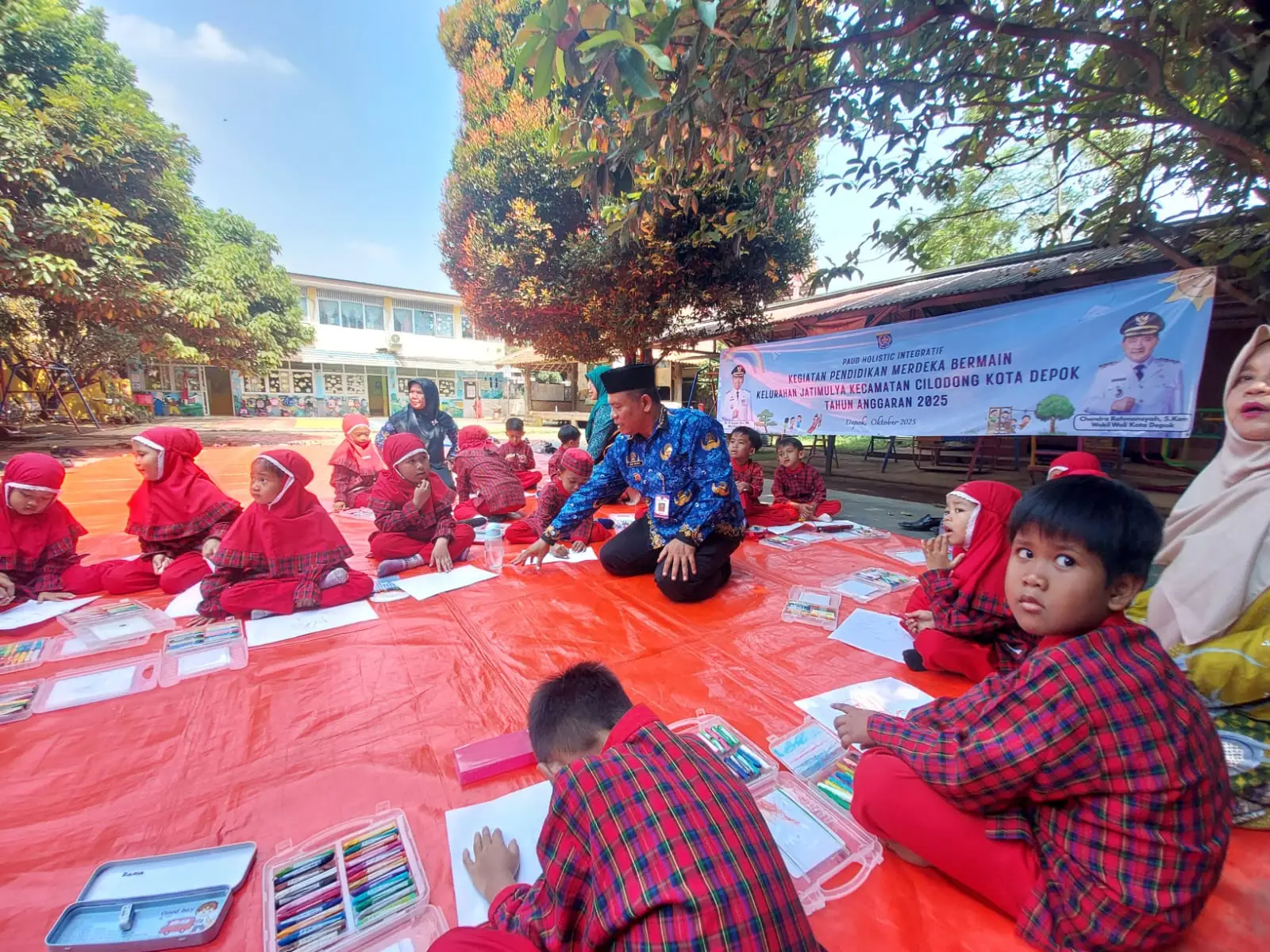 Jatimulya Wujudkan 'Pendidikan Merdeka Bermain', Rangsang Imajinasi dan Motorik Anak