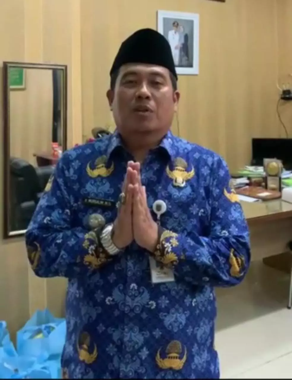 Camat Bojongsari Ajak Warganya Sukseskan Regsosek 2022