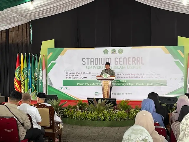 Di Hadapan Civitas Academica Universitas Islam Depok, Supian Suri Sampaikan Soal 3K