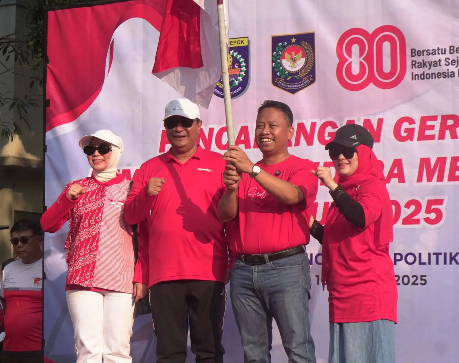 Depok Dinilai Kota Teladan dalam Memeriahkan HUT ke-80 RI