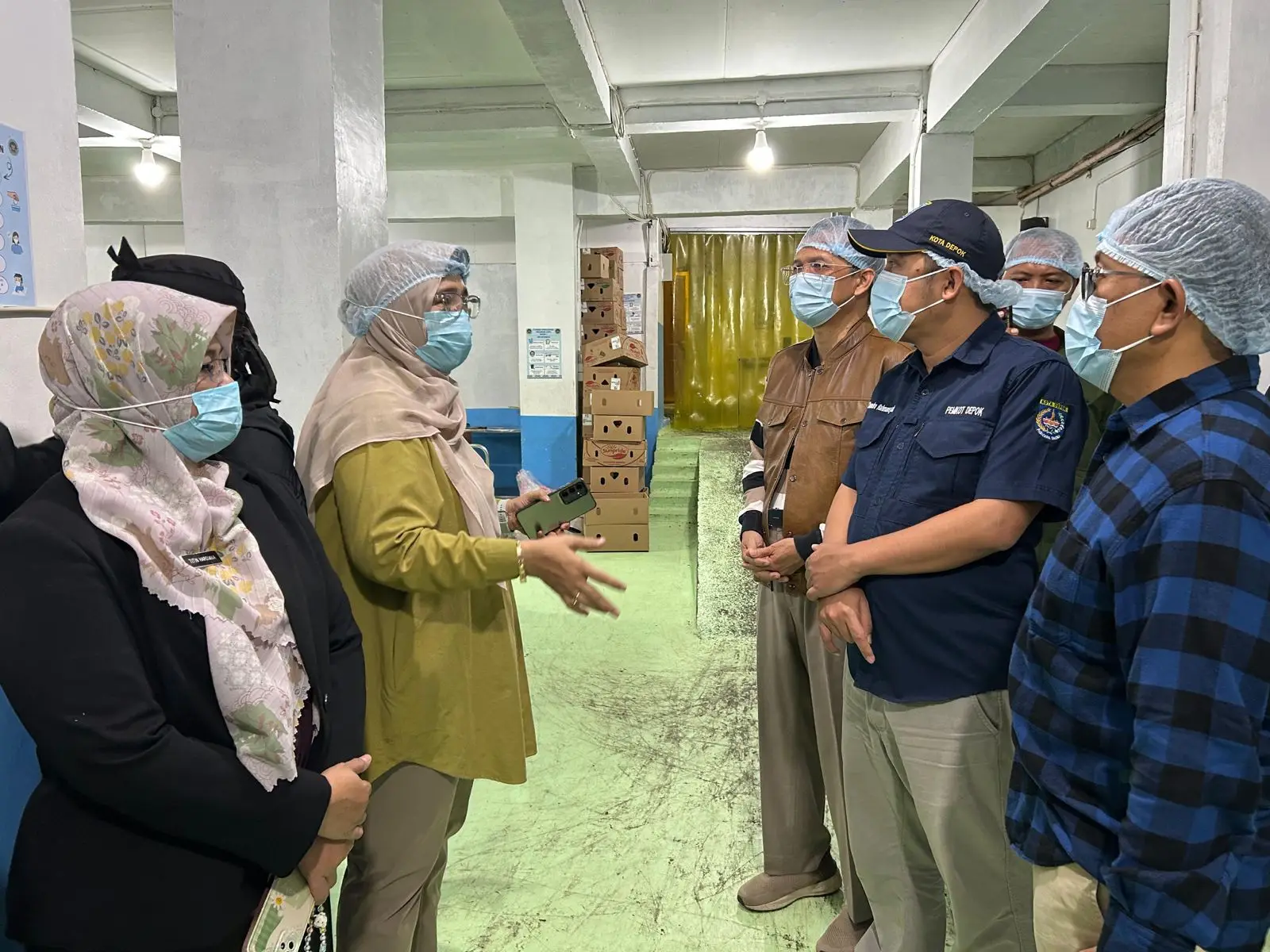 Satgas MBG Depok Lakukan Sidak Dini Hari, Pastikan Standar Higienitas SPPG Tapos