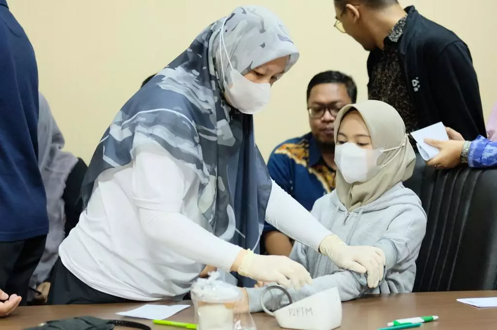 Puluhan Pegawai di Lingkup Diskominfo Depok Ikuti Pemeriksaan Kesehatan