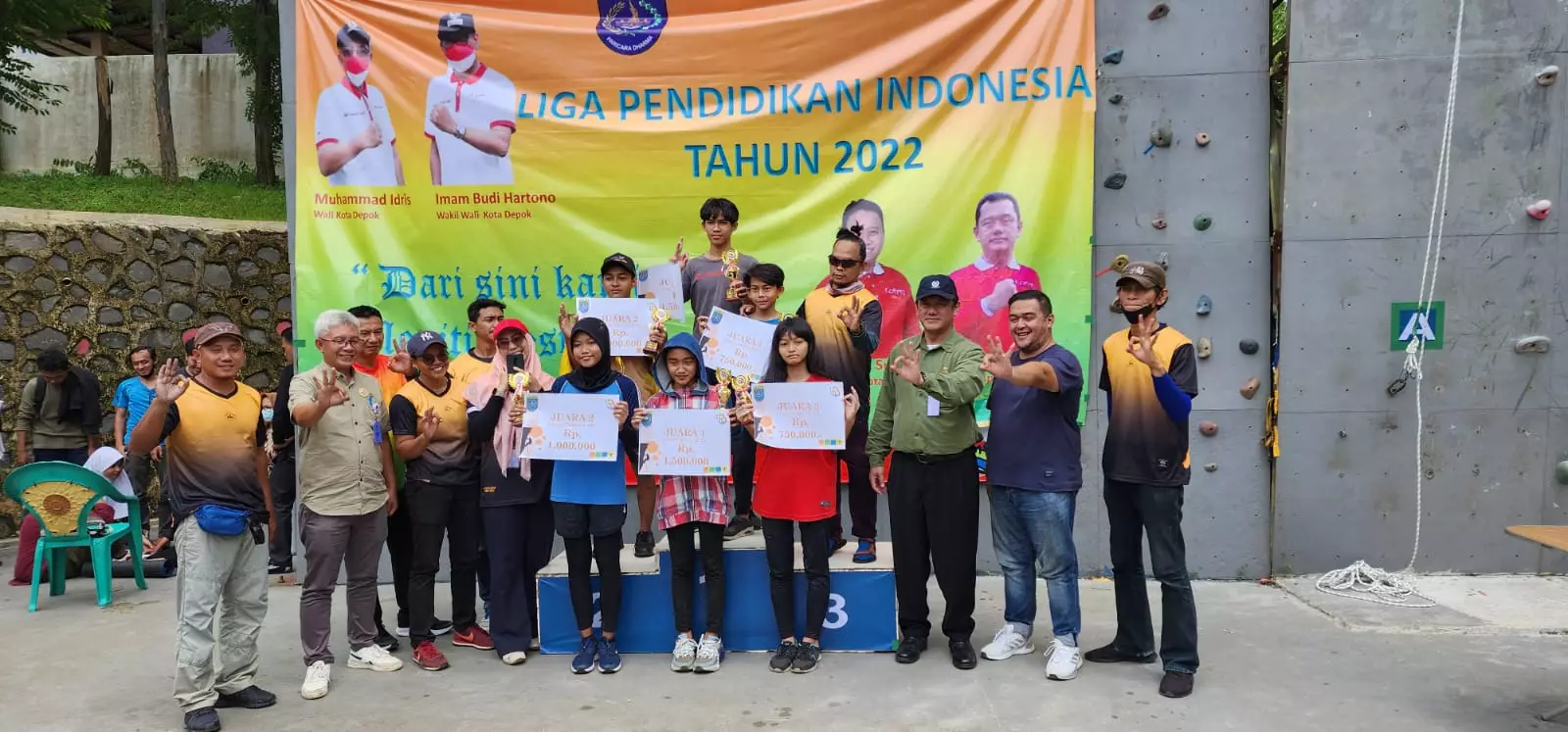 Turnamen LPI Cabor Panjat Tebing Selesai Digelar, Berikut Pemenangnya