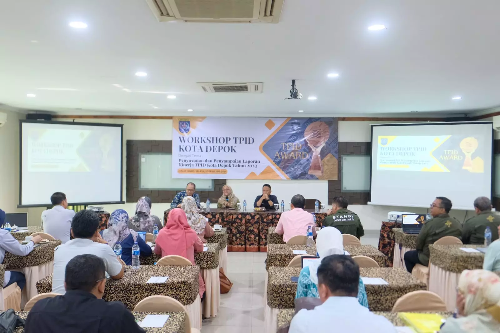 TPID Depok Laporkan Upaya Pengendalian Inflasi 2023 ke Pusat