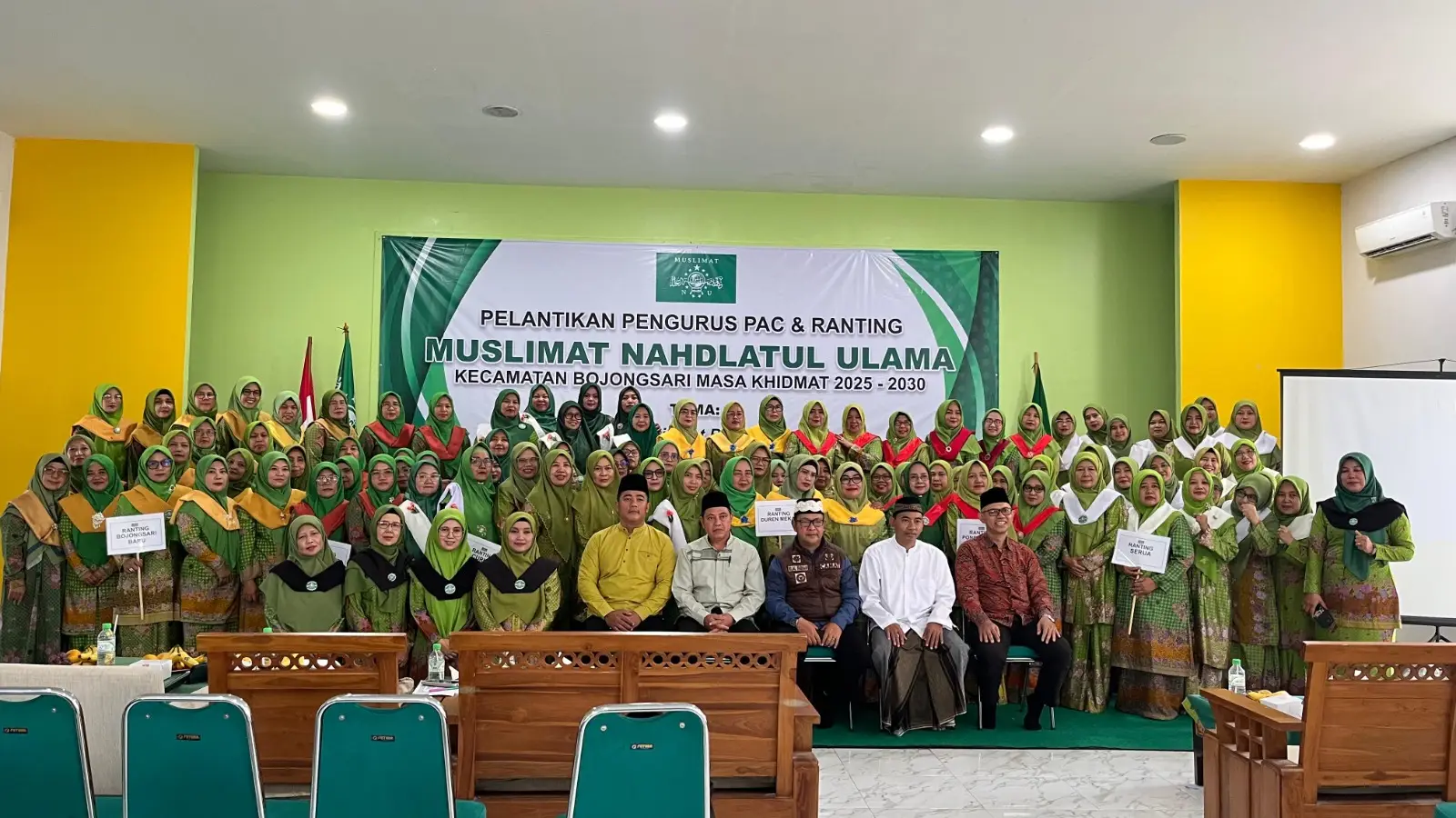 Dukung Program Pemkot Depok, Camat Bojongsari Harap Sinergi dari Muslimat NU