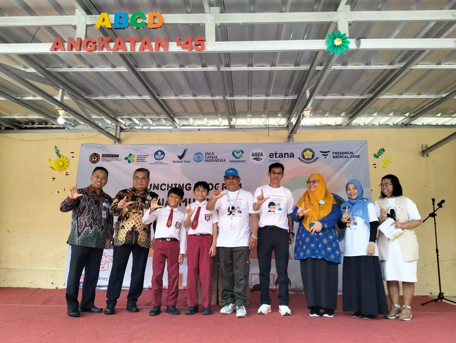 SD Negeri di Depok Jadi Pilot Project Perdana Program Jaga Ginjalmu Indonesia