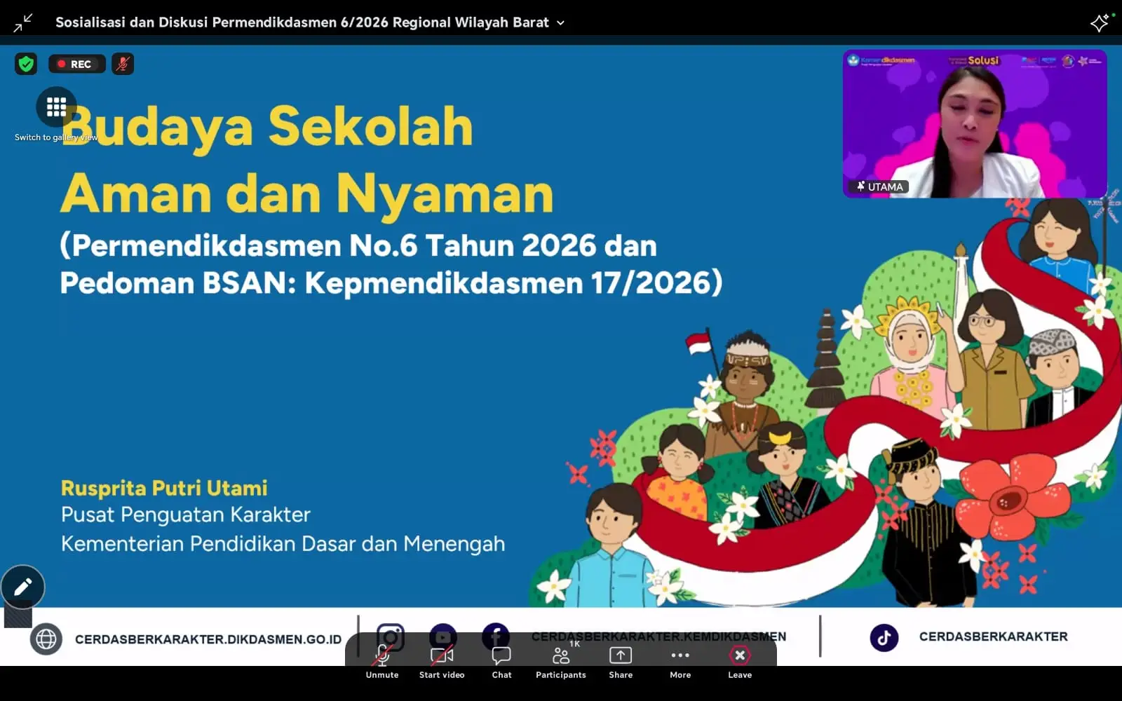 Kemendikdasmen Dorong Budaya Sekolah Aman dan Nyaman, Sosialisasikan Aturan Baru 2026