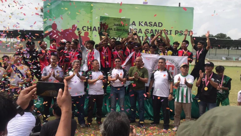 Ponpes Bina Indonesia Gemilang Sabet Juara Pertama Liga Santri PSSI Piala Kasad 2022 di Kota Depok