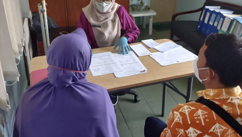 UPTD Puskesmas Cimanggis Periksa Kesehatan 78 Calon Jamaah Haji